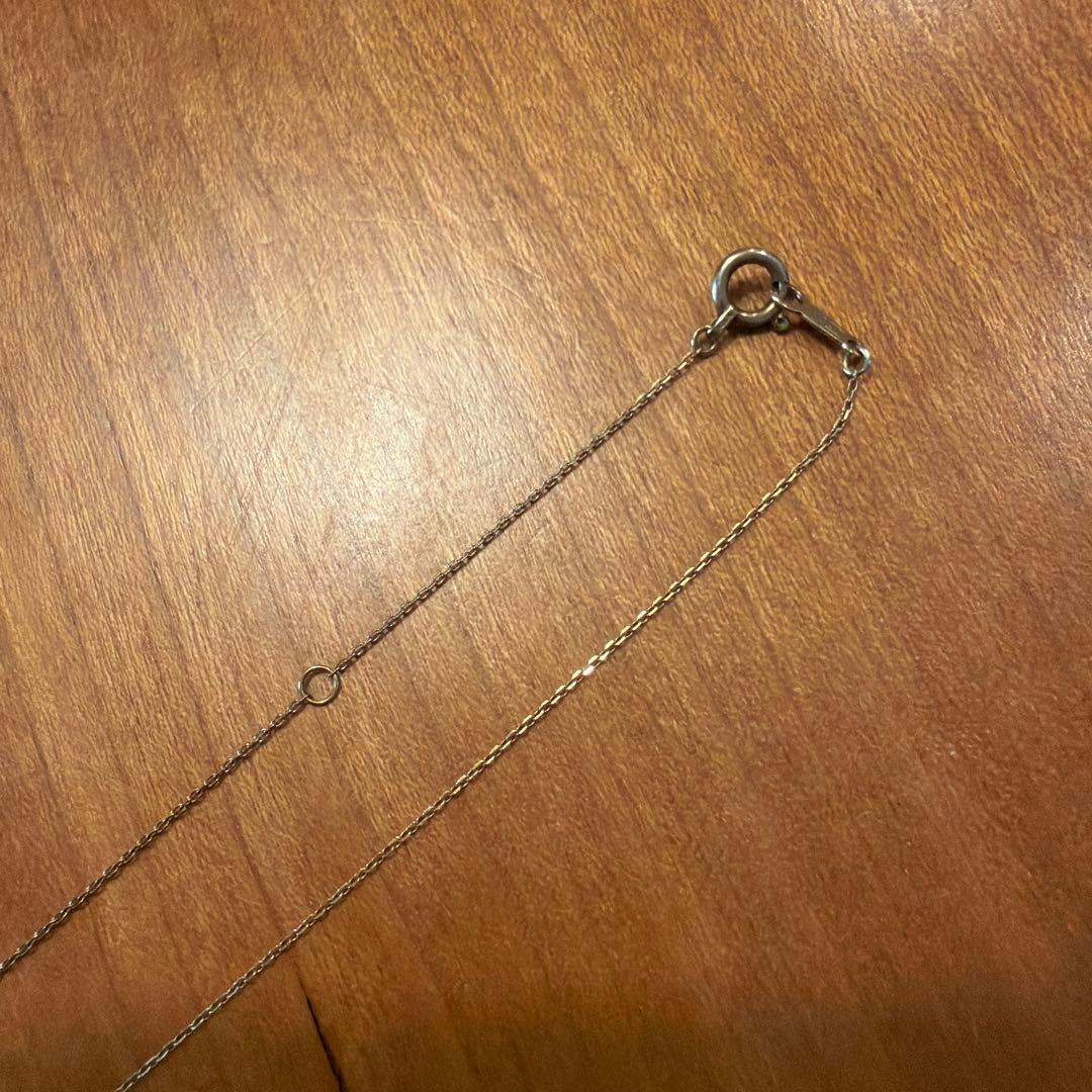 シエナ★k10ダイヤモンド一粒石ネックレス