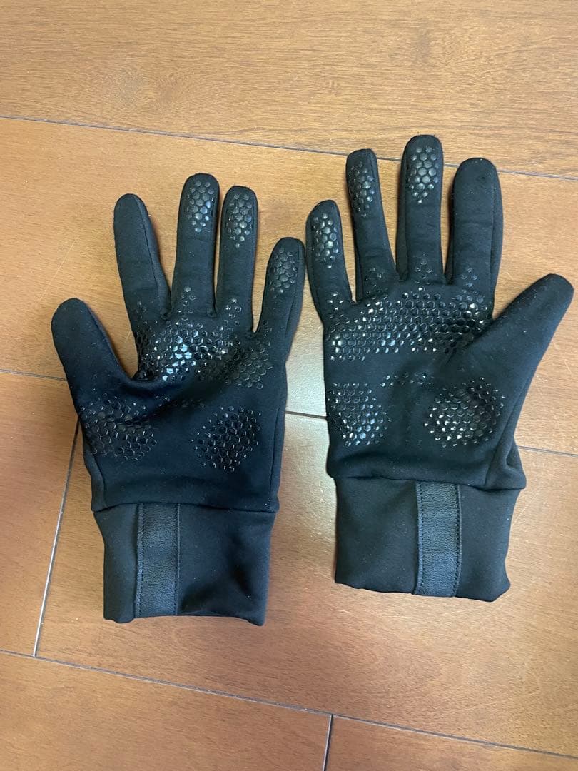 SWANY ホワイトミトンとブラックインナー手袋セット　　サイズM