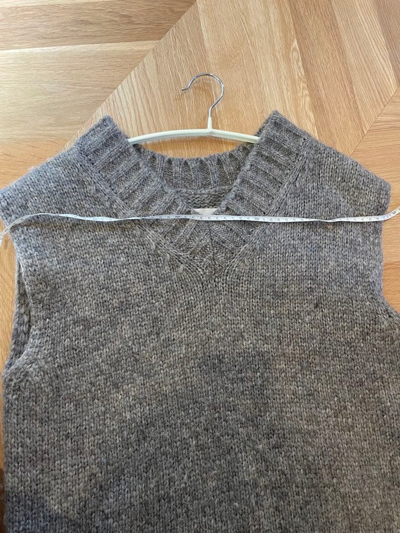 トップス todayful Mottle Yarn Knit Vest