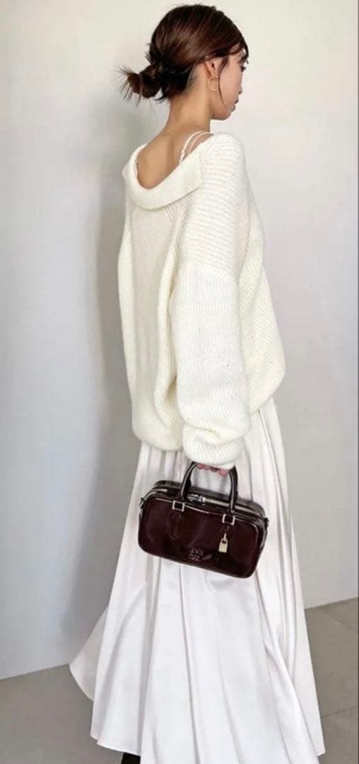 土日限定 SNIDEL キーネックニットセットキャミワンピース　サイズ1