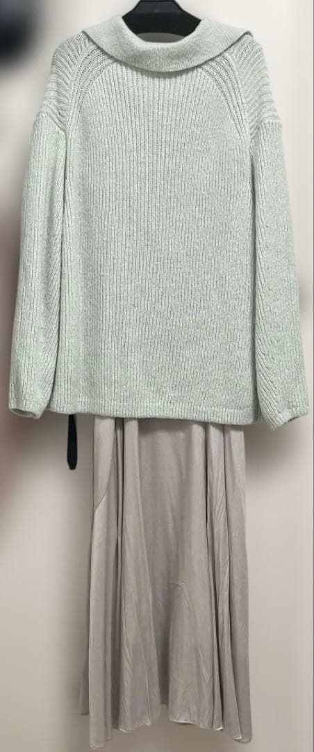 土日限定 SNIDEL キーネックニットセットキャミワンピース　サイズ1