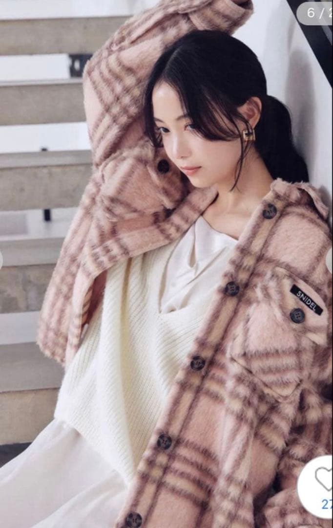 土日限定 SNIDEL キーネックニットセットキャミワンピース　サイズ1