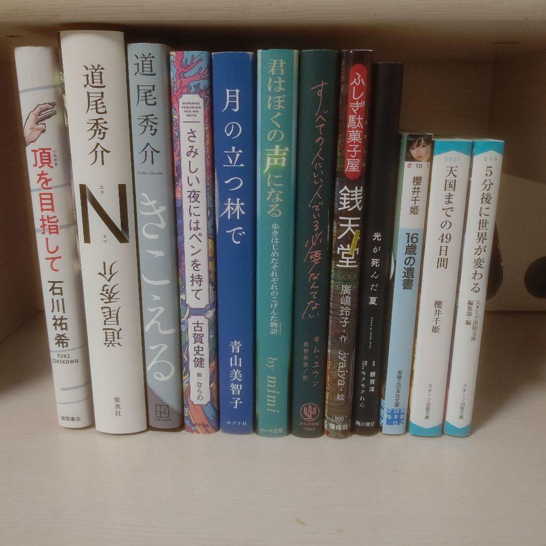 小説12冊セット 頂きを目指して N きこえる さみしい夜にはペンを持て 等