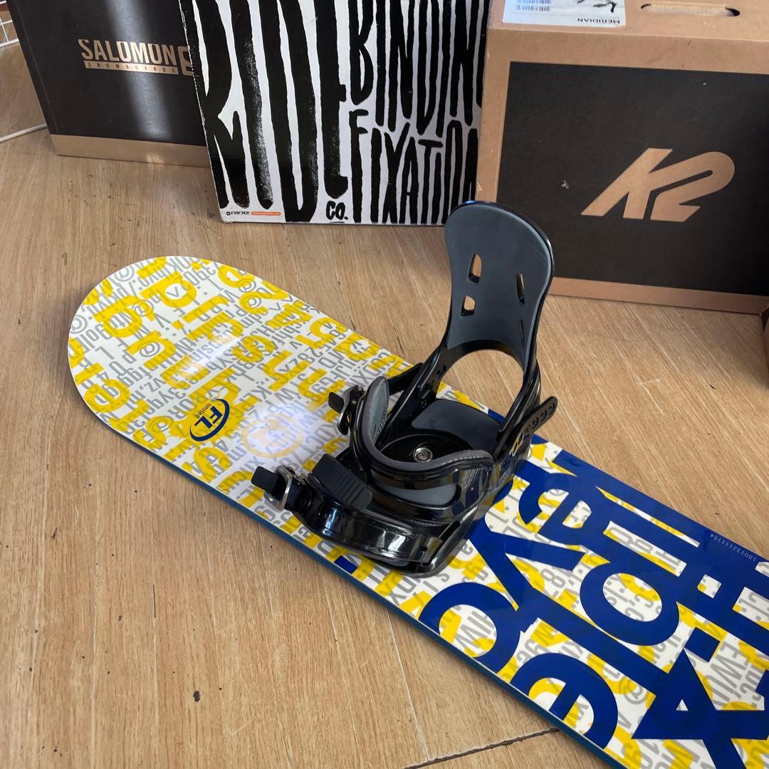 YONEX×5150　良質国産　バインディング付スノーボードセット　ヨネックス