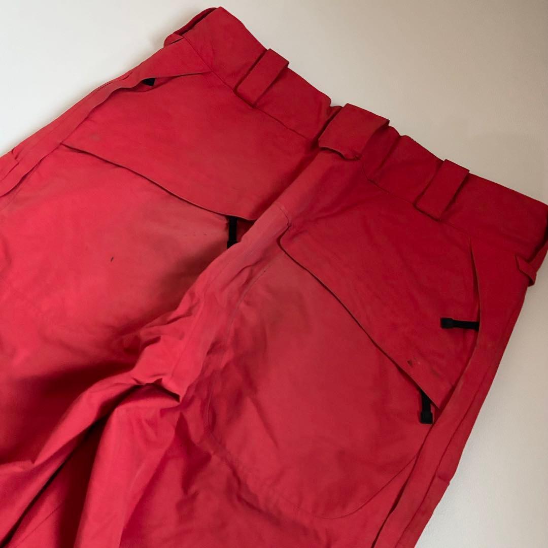 2451 バートン ak ゴアテックス 2L パンツ スノボウェア 無地 レッド