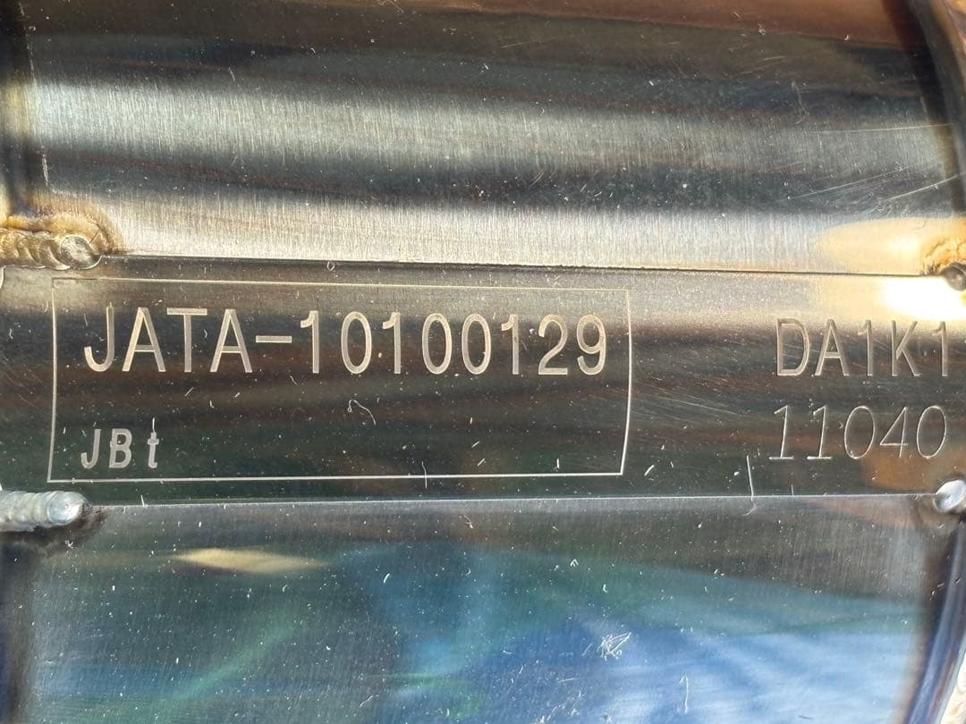 コペン l880k サクラム マフラー