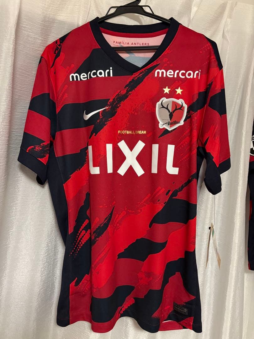 鹿島アントラーズ2025年レプリカユニフォーム★優勝記念モデル★XLサイズ