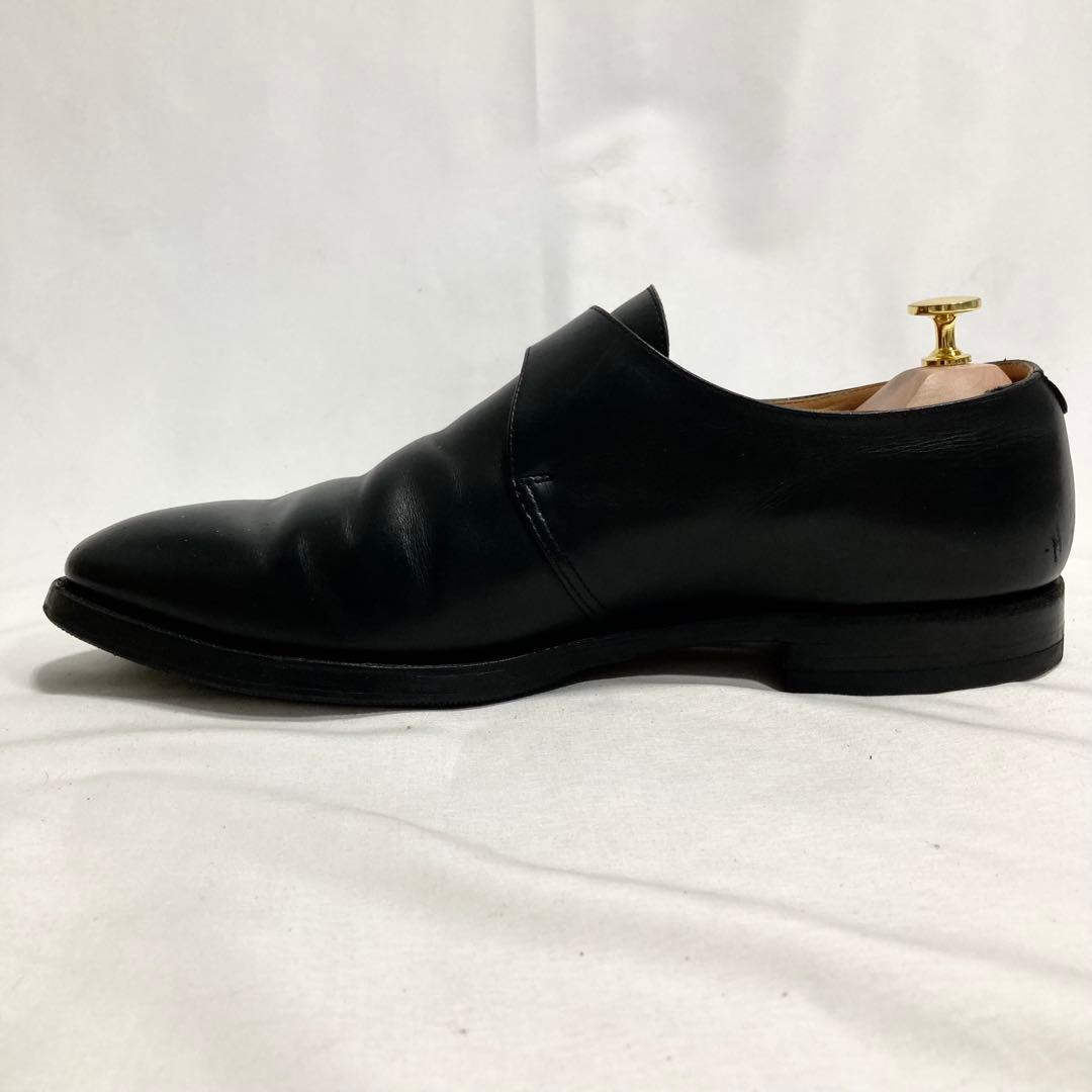 CROCKETT & JONES シングルモンク ビジネスシューズ 革靴 10E