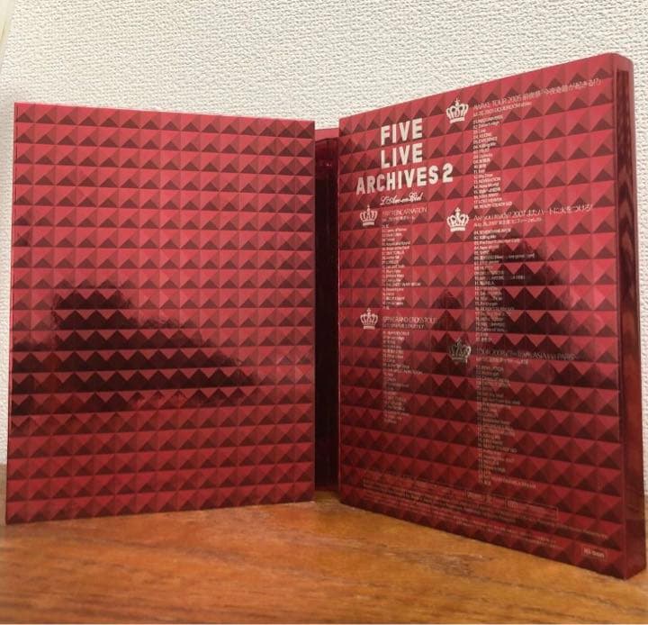 L'Arc〜en〜Ciel FIVE LIVE ARCHIVES 2