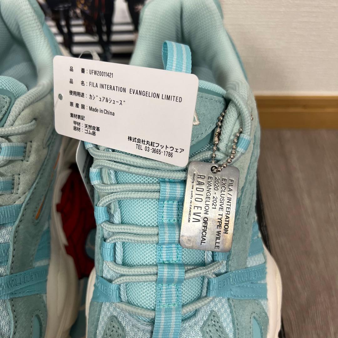 新品RADIO FILA フィラ EVANGELION (真希波マリ着用モデル)
