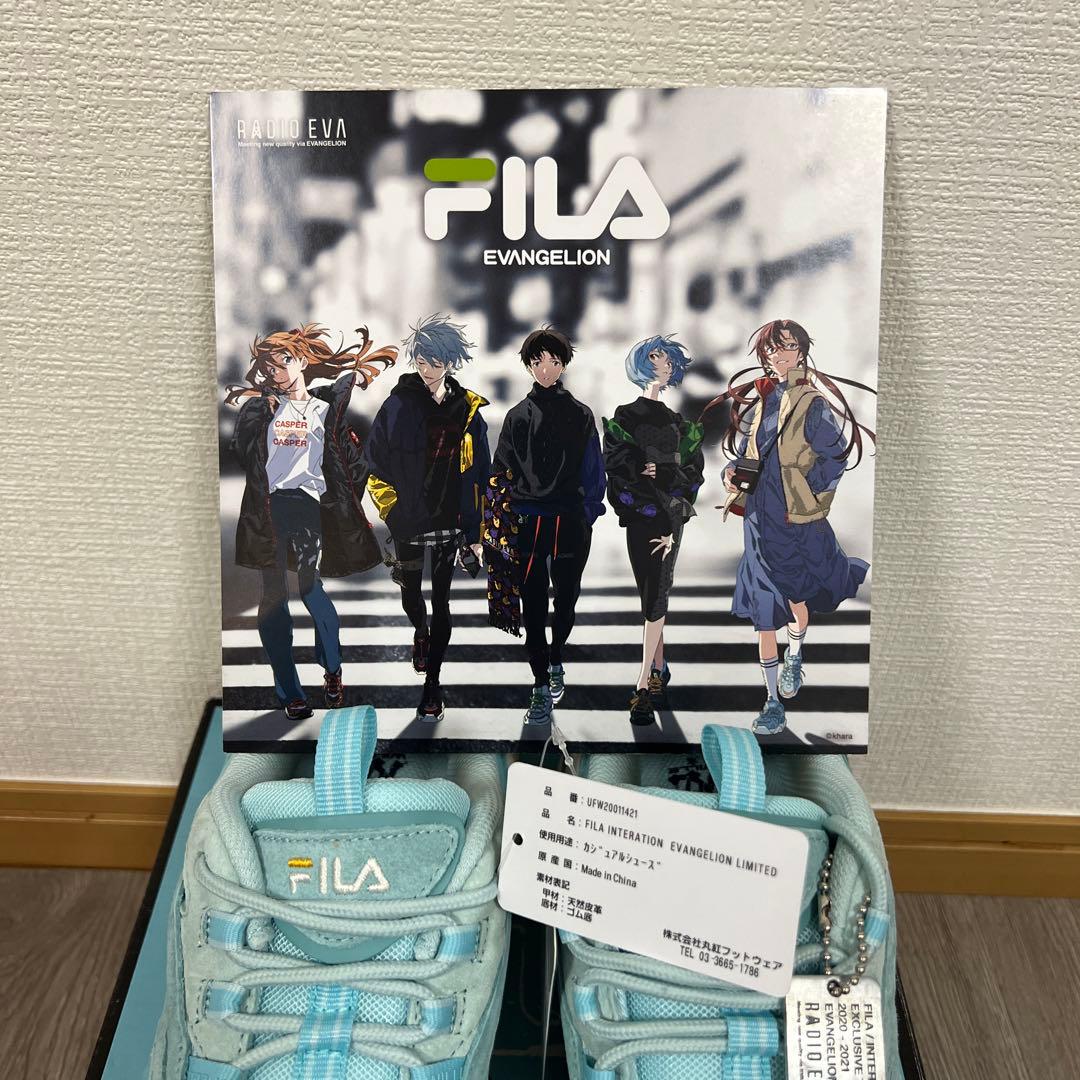 新品RADIO FILA フィラ EVANGELION (真希波マリ着用モデル)
