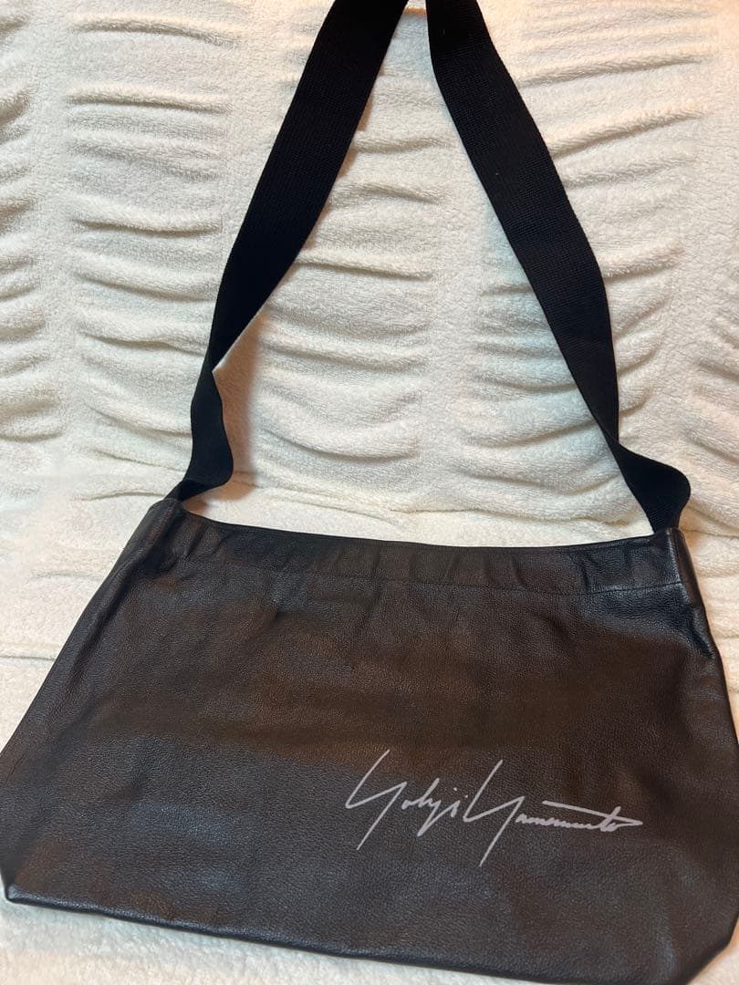 Yohji Yamamoto 黒 ショルダーバッグ