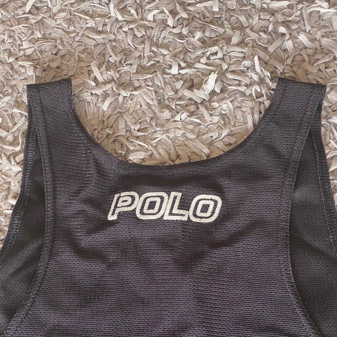 【vintage】POLO SPORT タンクトップ 黒 M USA製 90s
