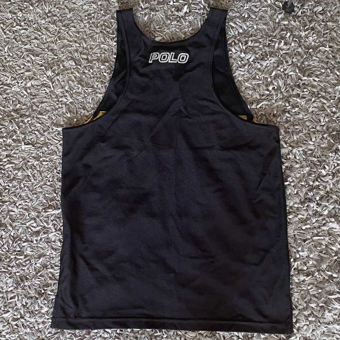 【vintage】POLO SPORT タンクトップ 黒 M USA製 90s