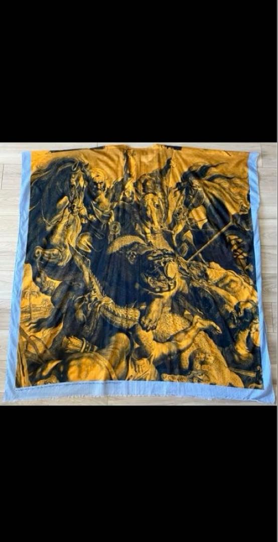 DRIES VAN NOTEN ルーベンス絵画プリント カフタンワンピース