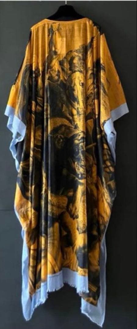 DRIES VAN NOTEN ルーベンス絵画プリント カフタンワンピース