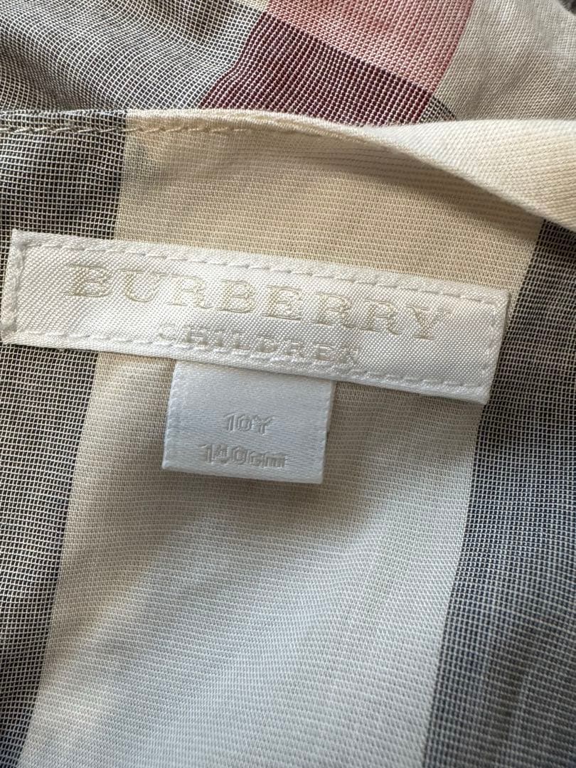 極美品バーバリー　ワンピース　10Y 140cm