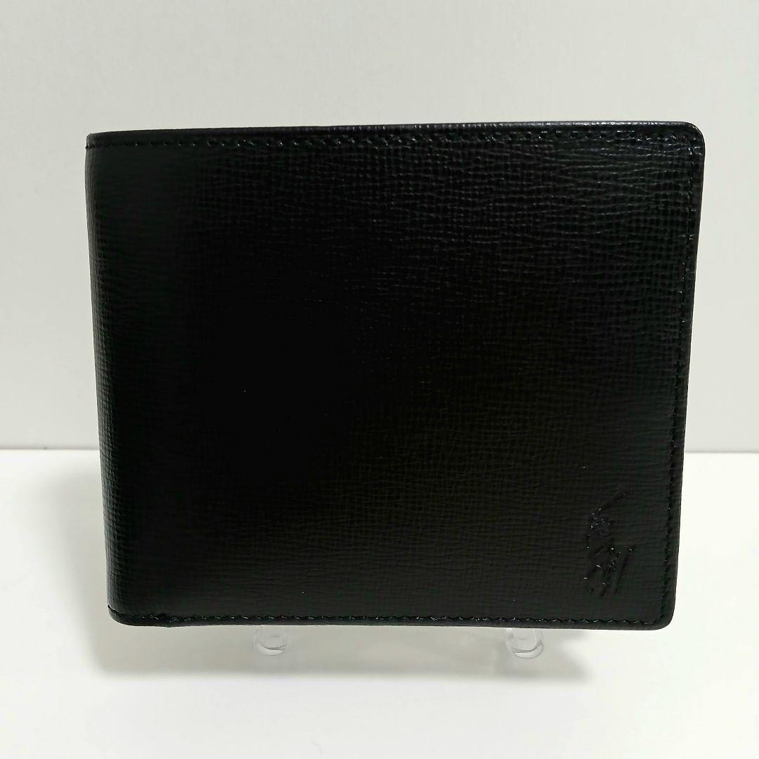 【新品未使用】ポロ ラルフローレン ブラック　 二つ折り財布