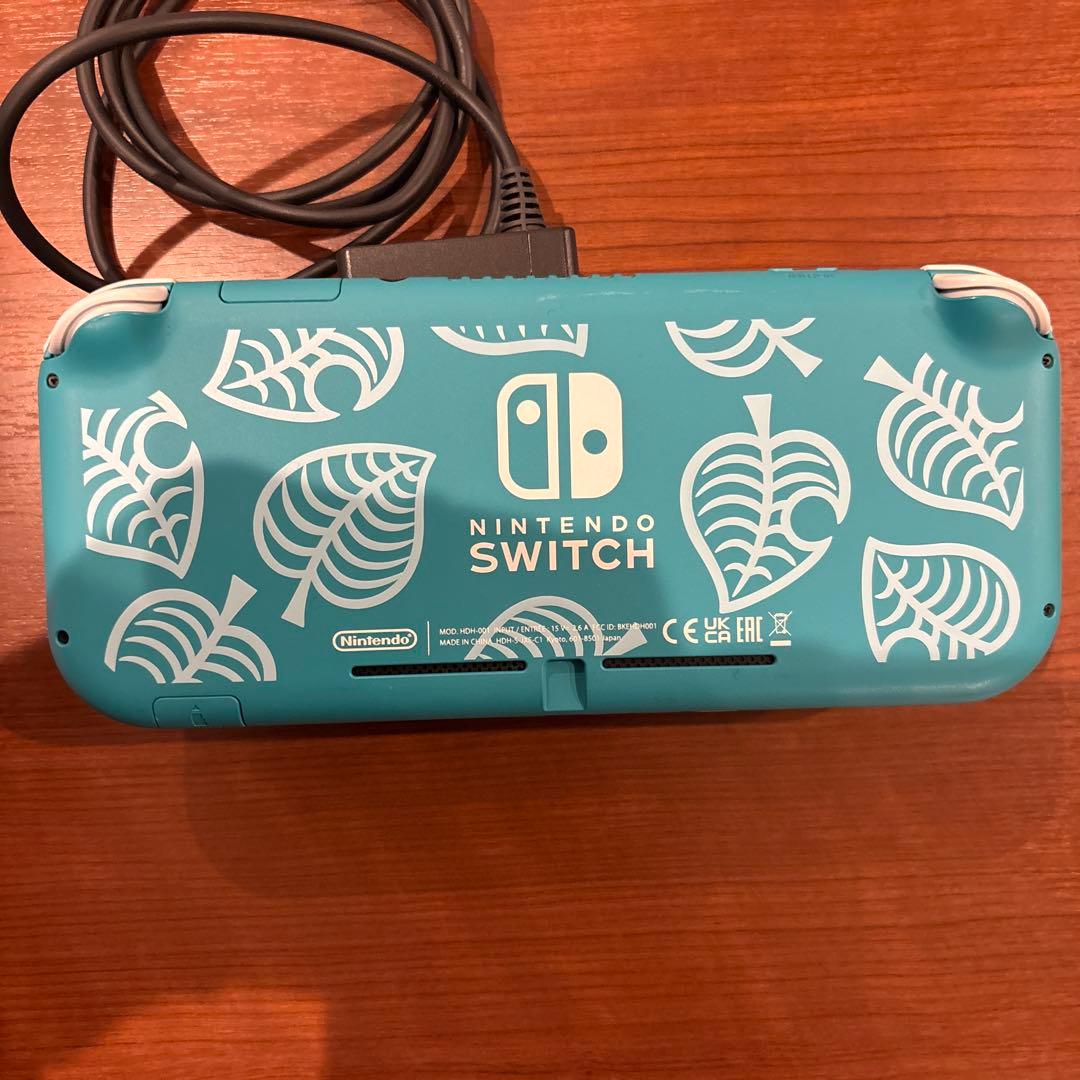 Nintendo Switch Lite まめきち&つぶきちアロハ柄充電器付き