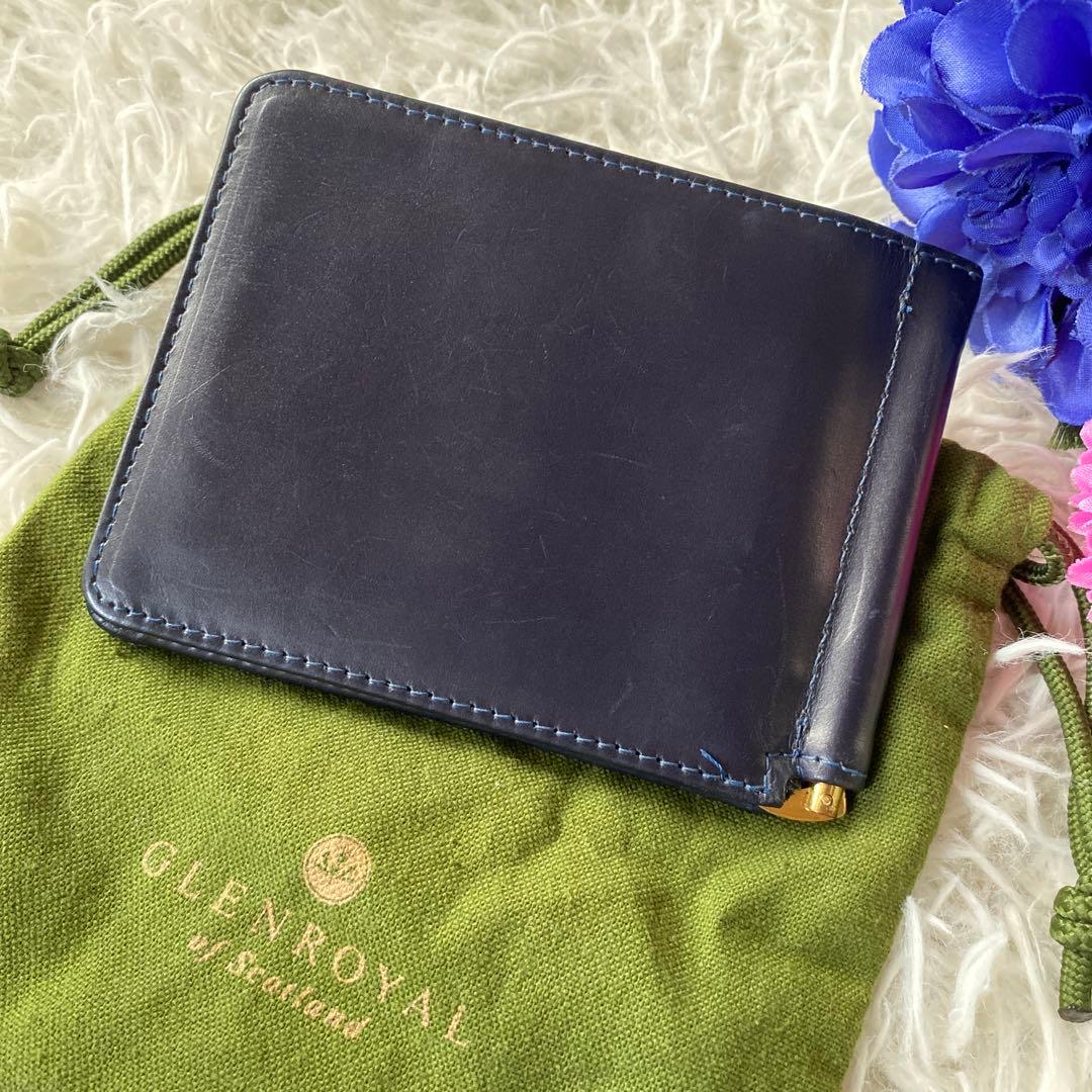 ma-7グレンロイヤル マネークリップ　小銭入れ