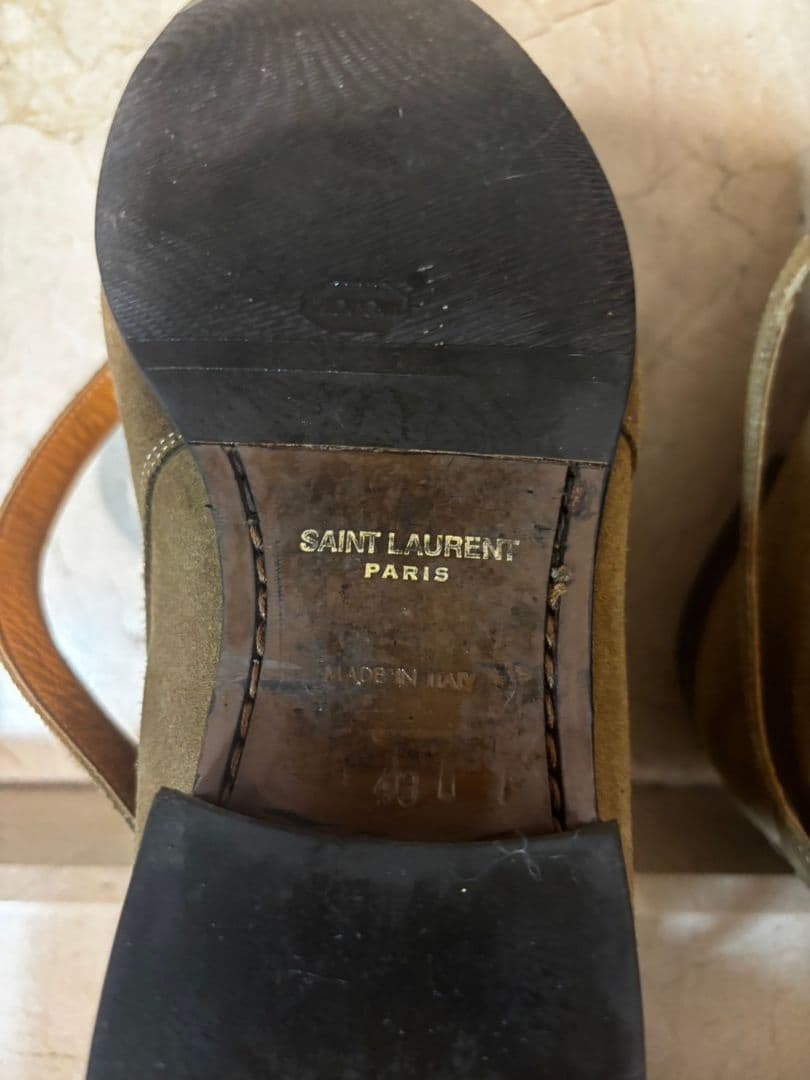 最終SALE　サンローランSAINT LAURENTショートブーツ　表参道店購入