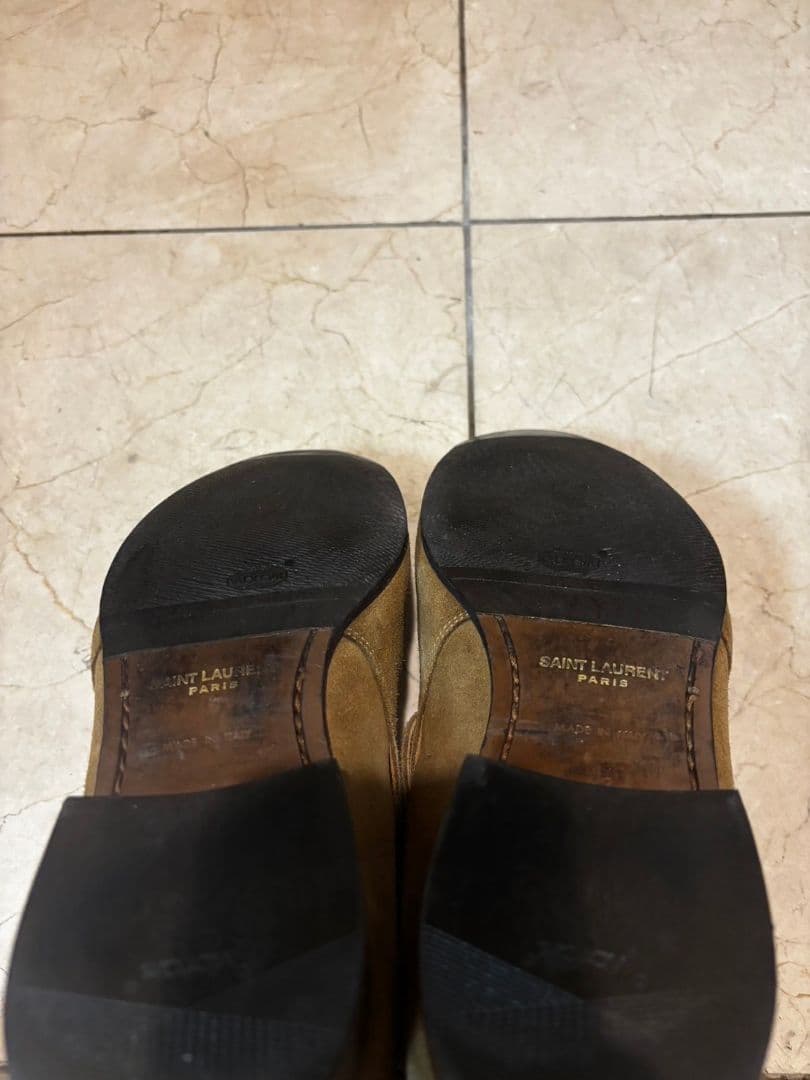 最終SALE　サンローランSAINT LAURENTショートブーツ　表参道店購入