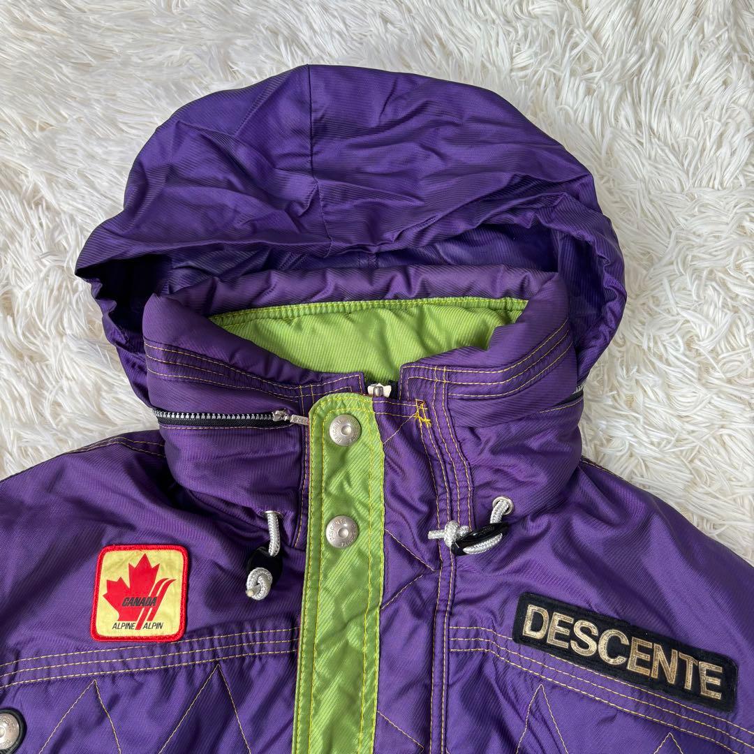 90s超希少✨デサント✨Y2Kカナダスキーチームウェアセットアップarchive