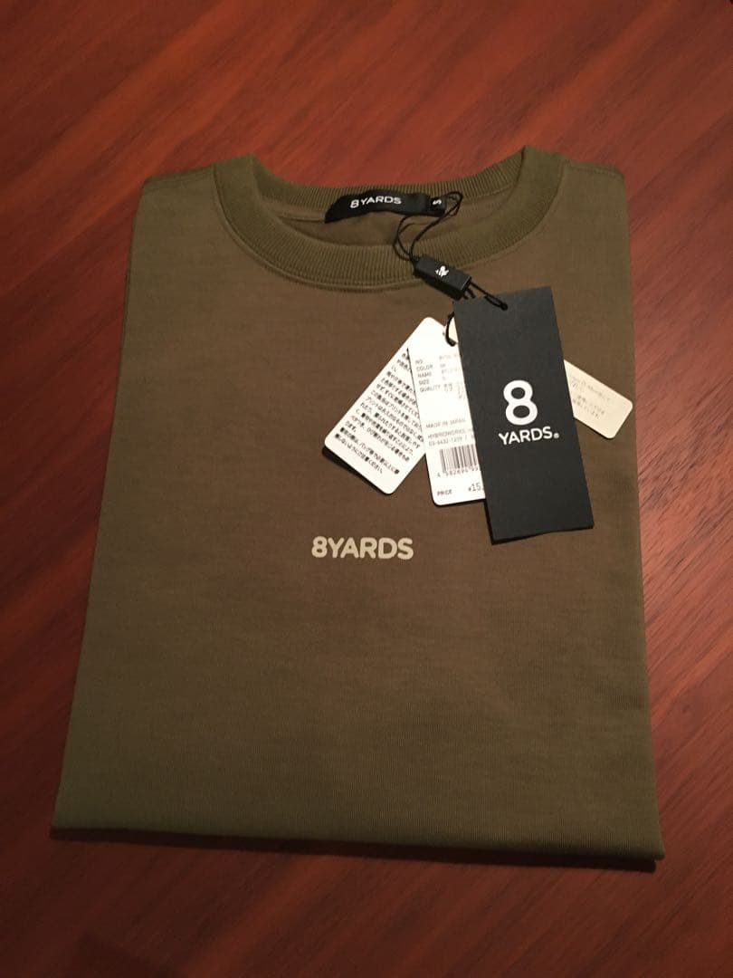 《完売品》8YARDS レディース ロングスリーブ セーター Sオリーブ