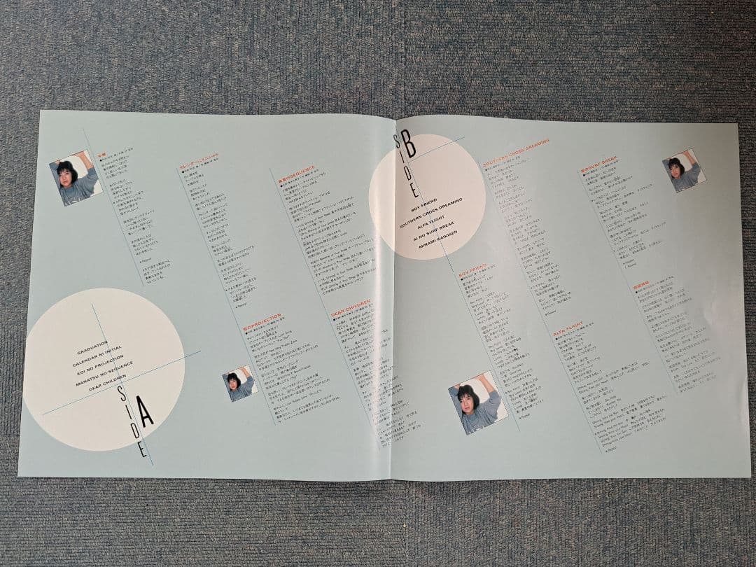 菊池桃子　ADVENTURE 他　LP3枚セット