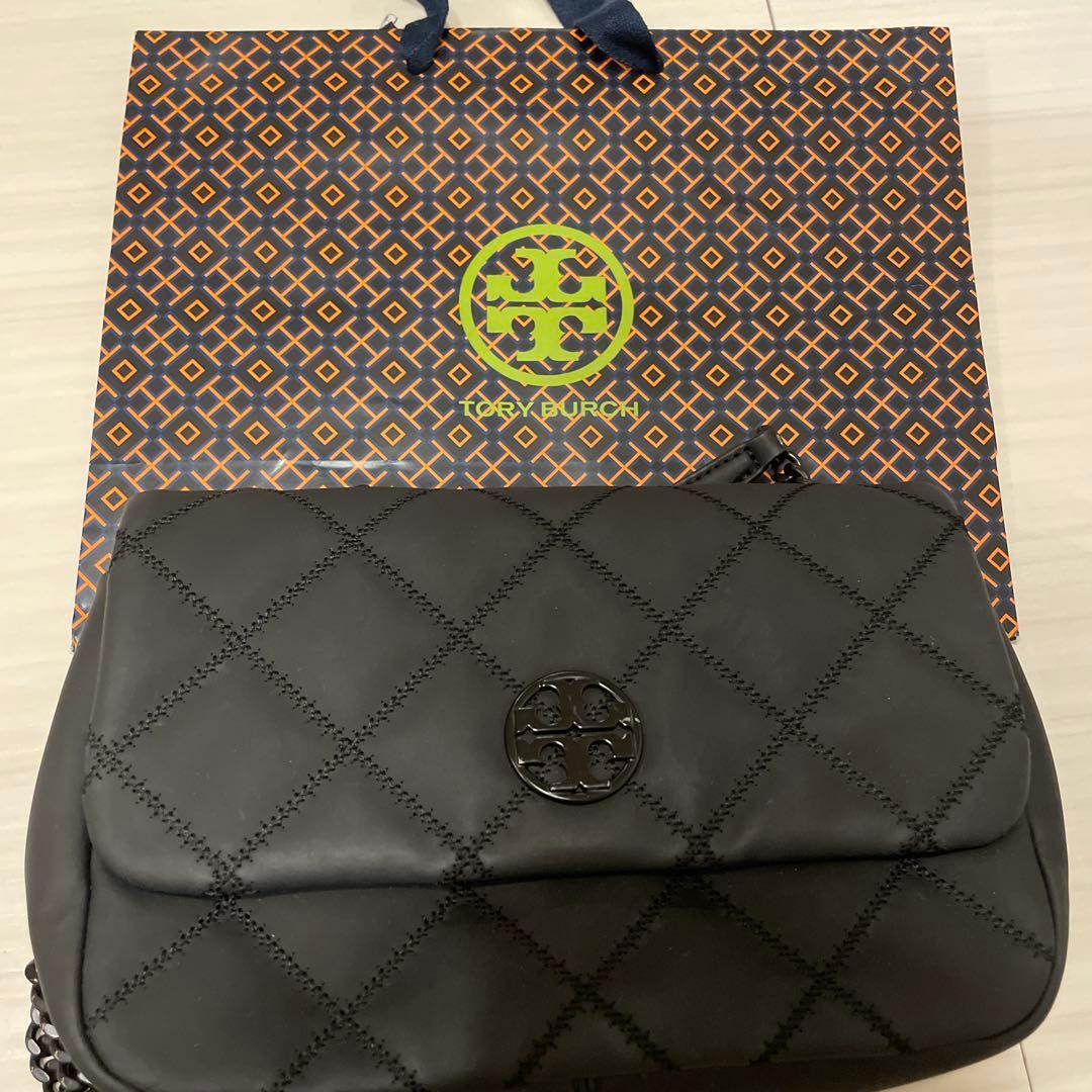 Tory Burch ウィラ マットレザー　２Wayショルダーバッグ
