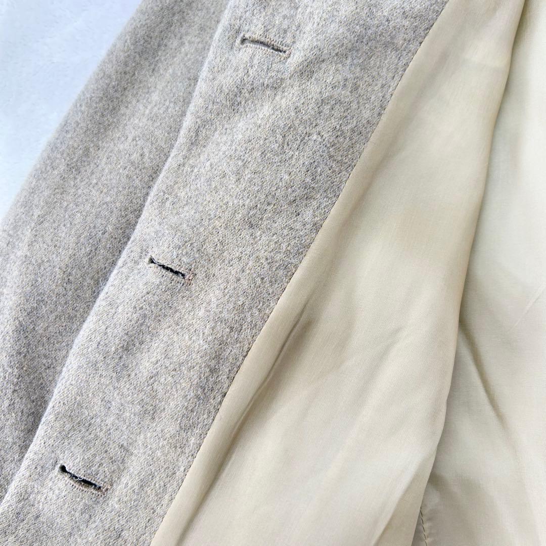 ジョルジオアルマーニ　アルパカ　コート　レディースM〜Ｌ　ライトブラウン　希少