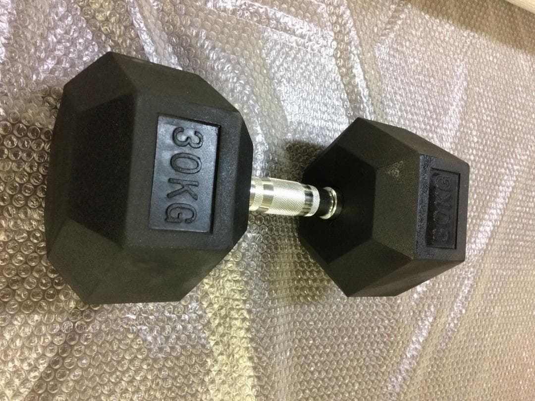 ヘックス ラバーダンベルSET　45kg×2 / 52.5kg×2