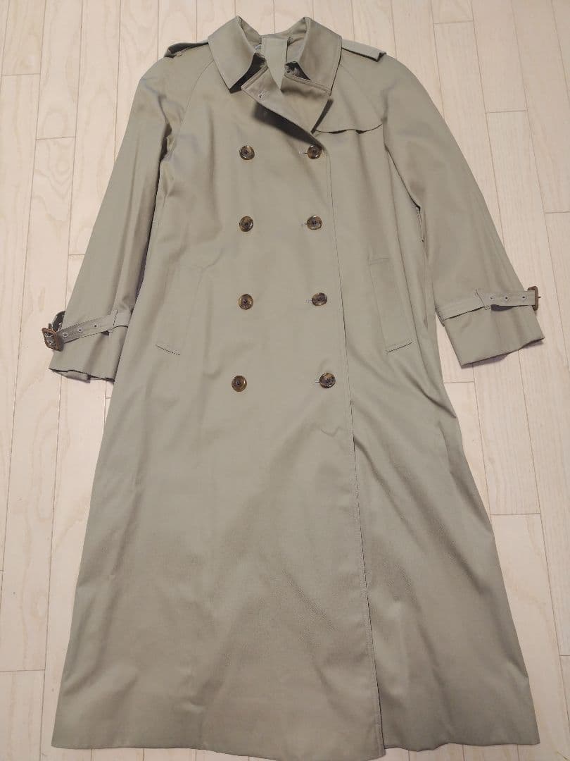 未使用 レディースML アクアスキュータム トレンチコート