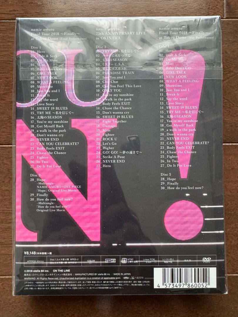 新品未使用未開封！安室奈美恵 Final Tour 2018Finally初回盤