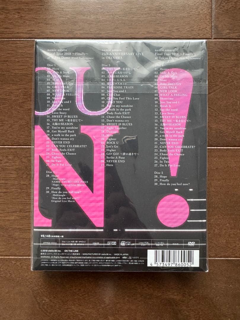 新品未使用未開封！安室奈美恵 Final Tour 2018Finally初回盤