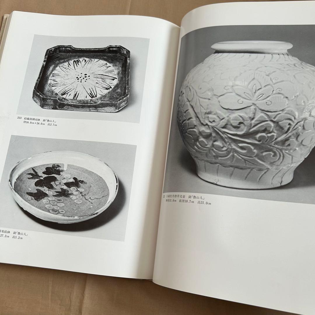 北大路魯山人秀作図鑑　白崎秀雄 編　魯山人　限定出版　陶芸　書