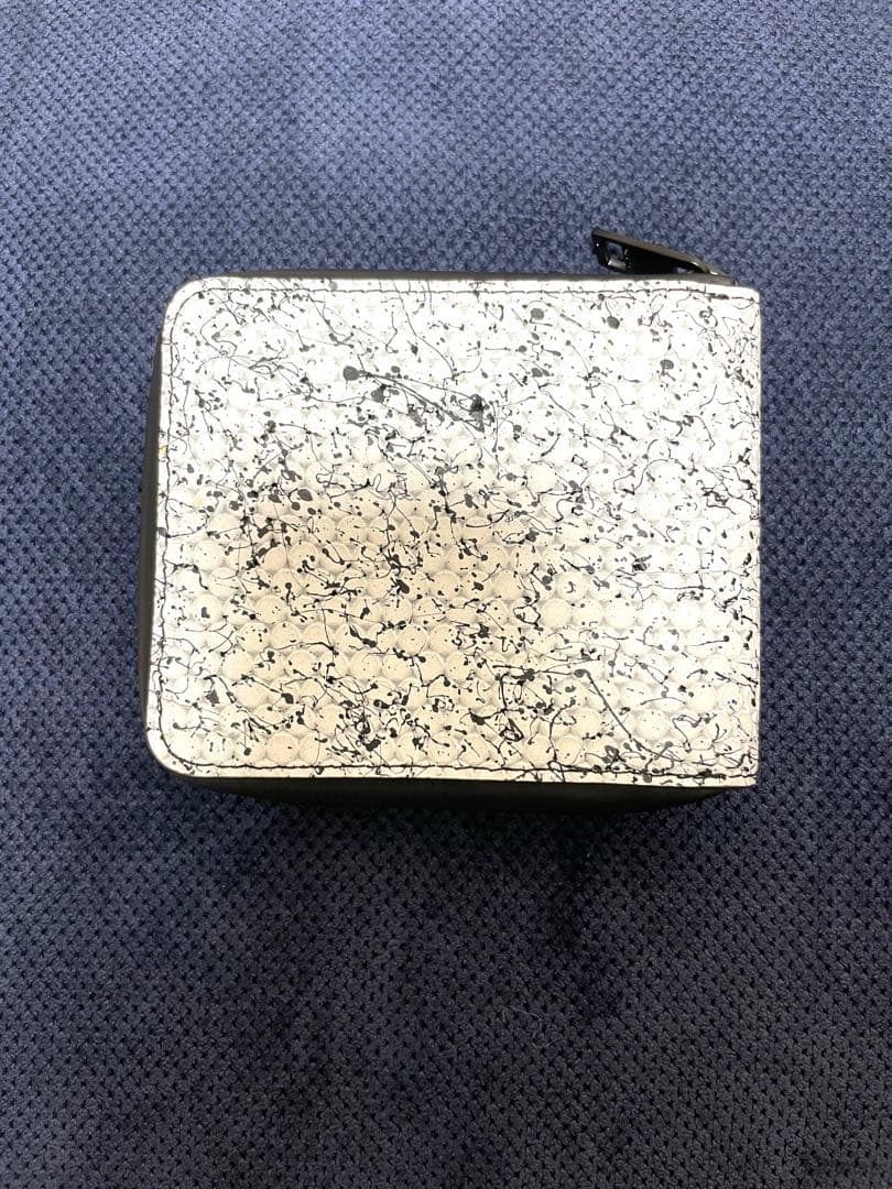 DIESEL ディーゼル ラウンドファスナー財布 総柄 白 ホワイト