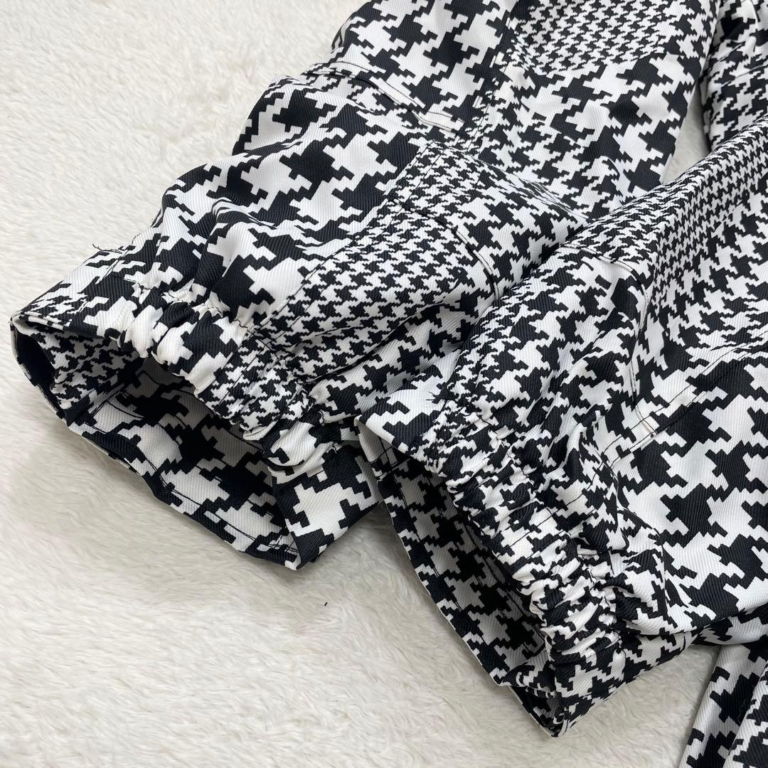 ポンタペス　スノボウェア　スキーウェア　つなぎ　千鳥格子　総柄　Y2K（9944