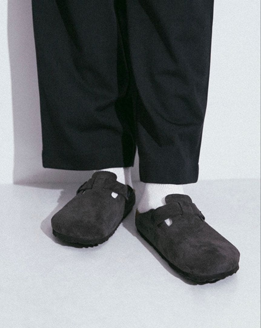 ビルケンシュトック ボストン ベロアレザー VELVET GREY