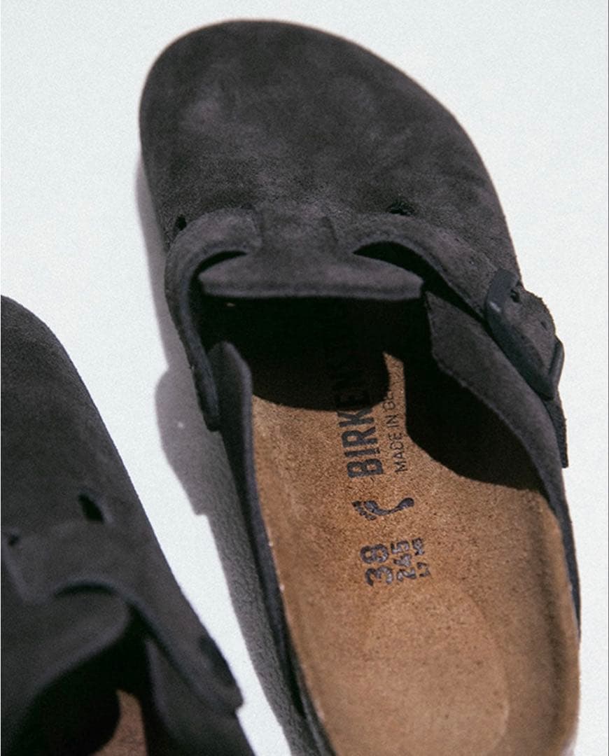 ビルケンシュトック ボストン ベロアレザー VELVET GREY