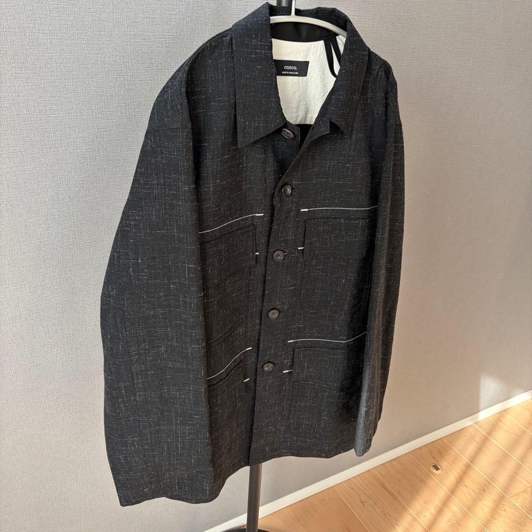 ensou. Safari Coverall Black エンソウ カバーオール