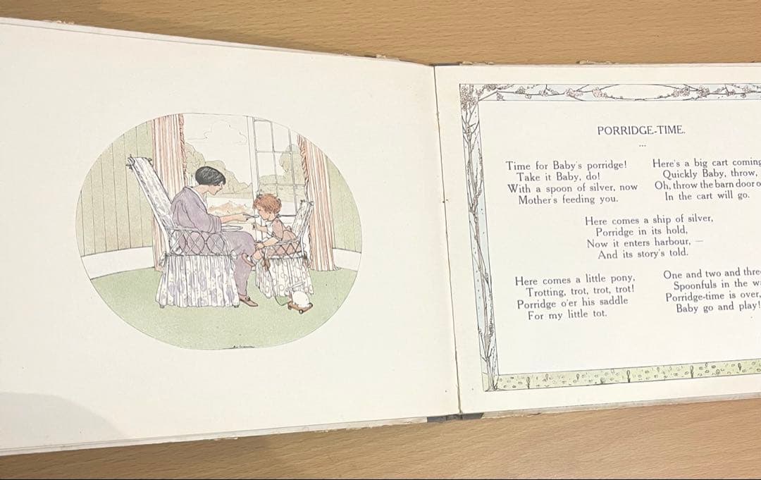 専用　No.308 希少 アンティーク 古書 洋書 オランダ 絵本 童謡 児童書