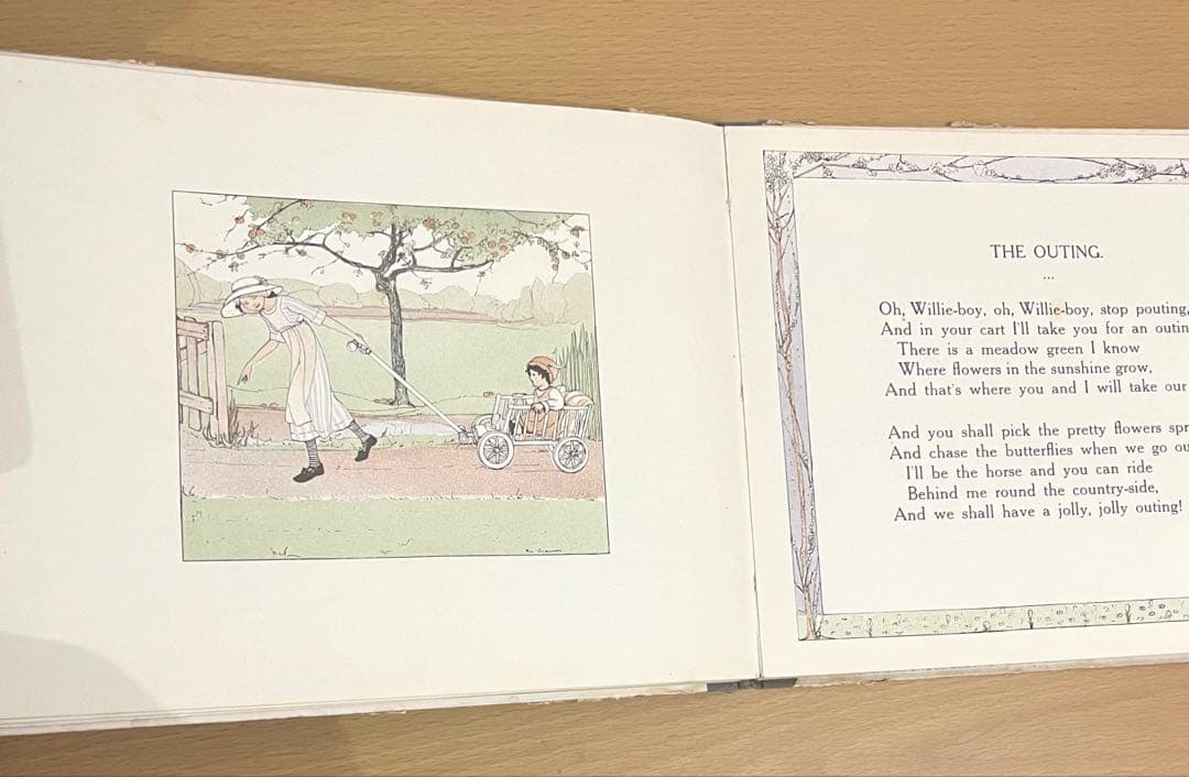 専用　No.308 希少 アンティーク 古書 洋書 オランダ 絵本 童謡 児童書