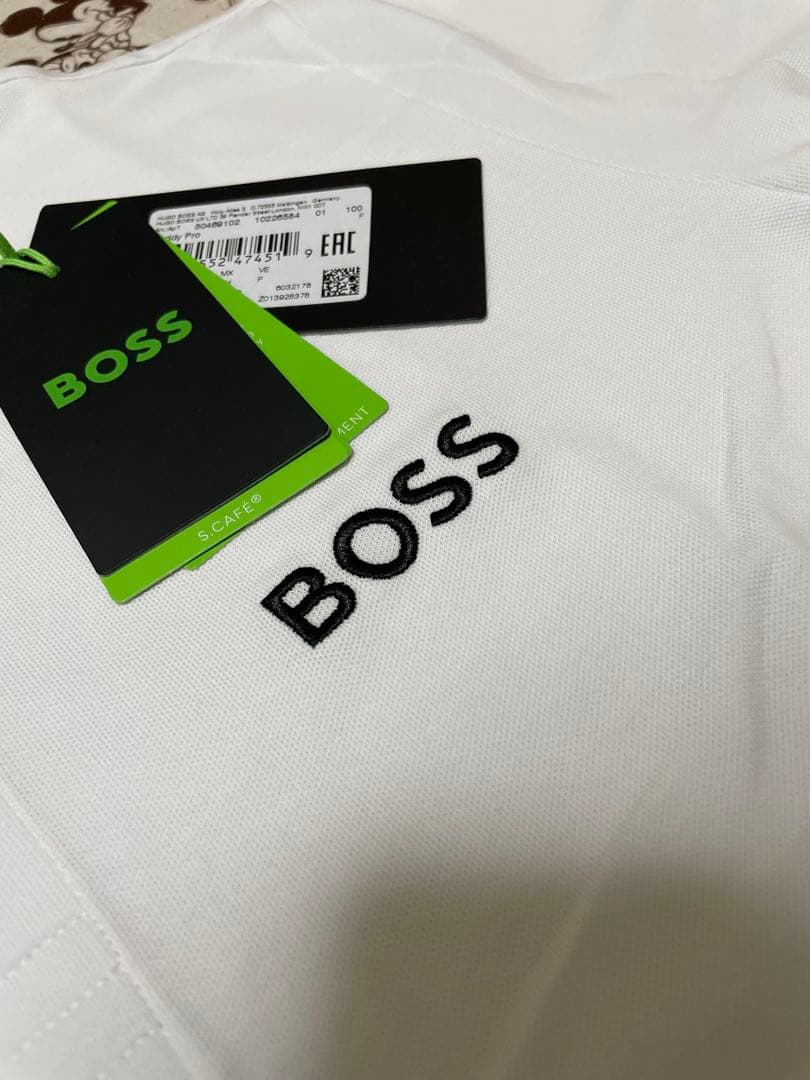 HUGO BOSS 新品未使用メンズ ポロシャツ S(国内定価¥24,200