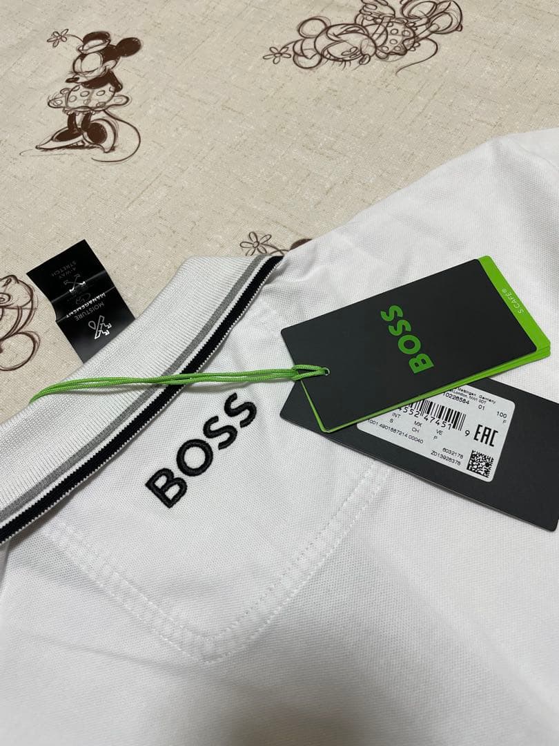 HUGO BOSS 新品未使用メンズ ポロシャツ S(国内定価¥24,200