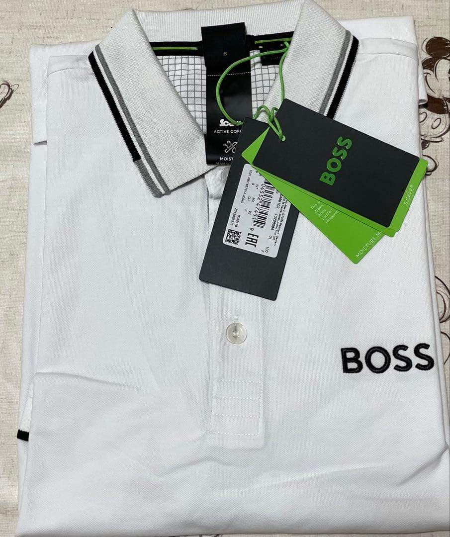HUGO BOSS 新品未使用メンズ ポロシャツ S(国内定価¥24,200