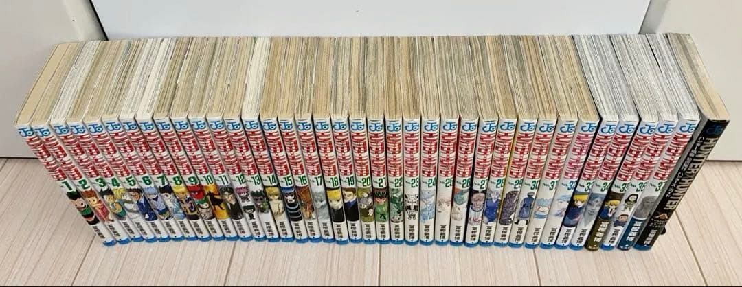 ハンターハンター　1巻-37巻セット＋ハンターズガイド