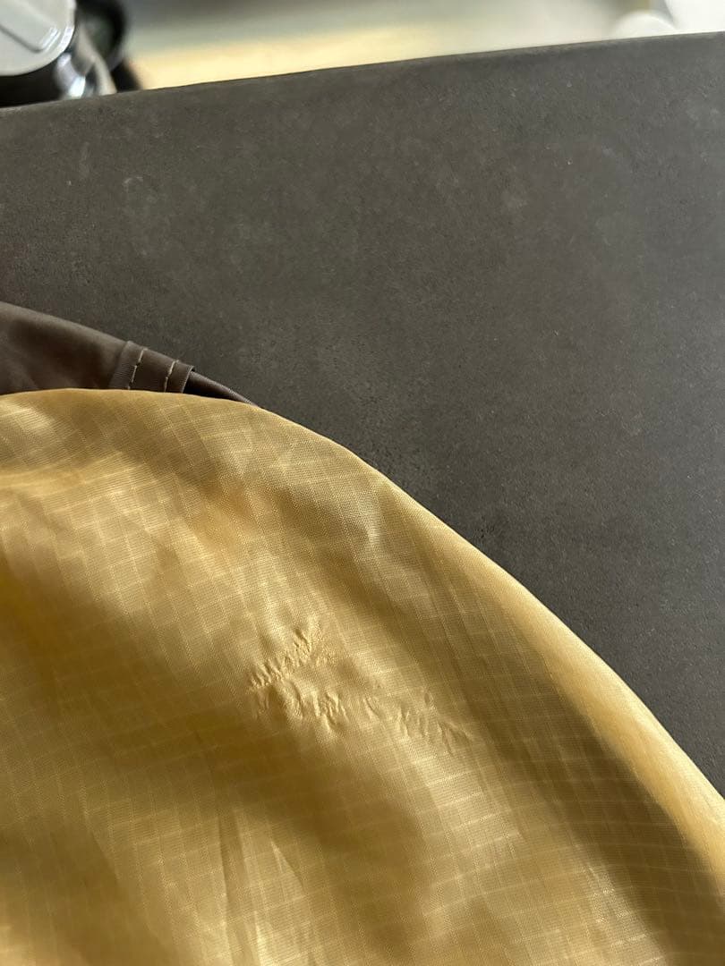 即購入okNEMO アトム　2P キャニオン　ドーム型テント純正グランドシート付