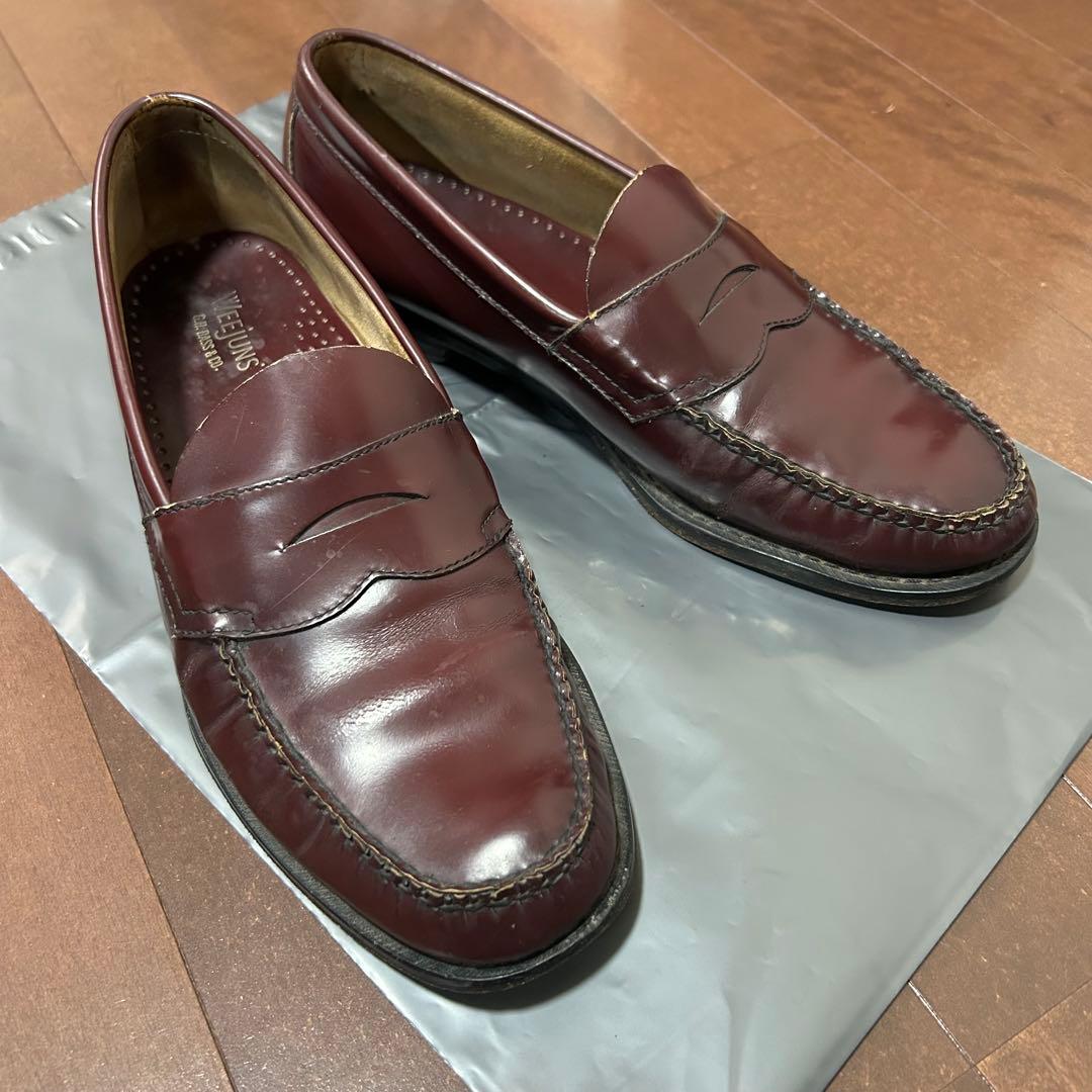 シ*き様 g.h.bass ペニーローファー　バーガンディ　あずき色　えんじ色
