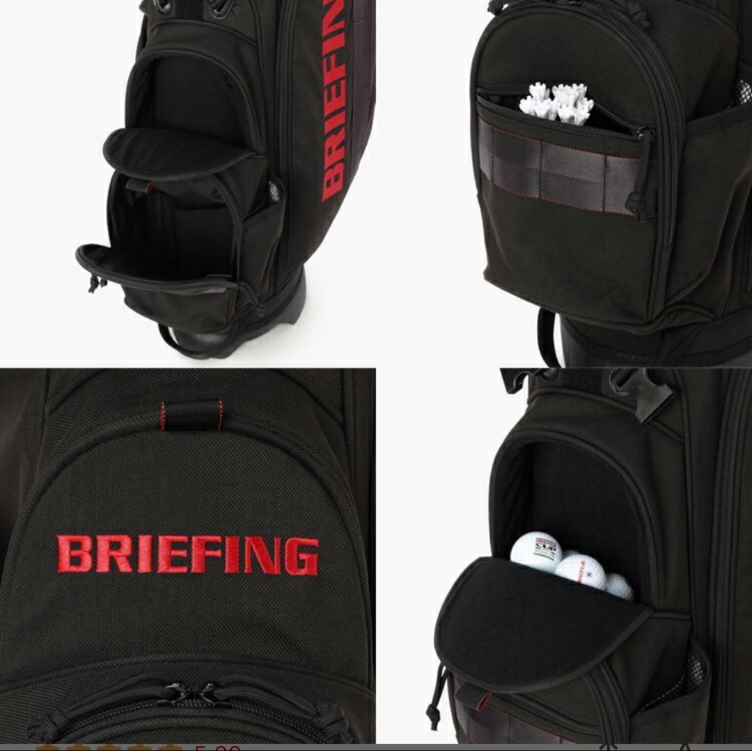 ブリーフィング CR-5 #04 キャディバッグ BRG253D04 ブラック